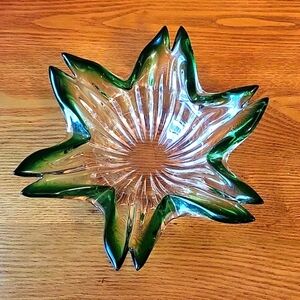 Art Glass Star Shape Bowl